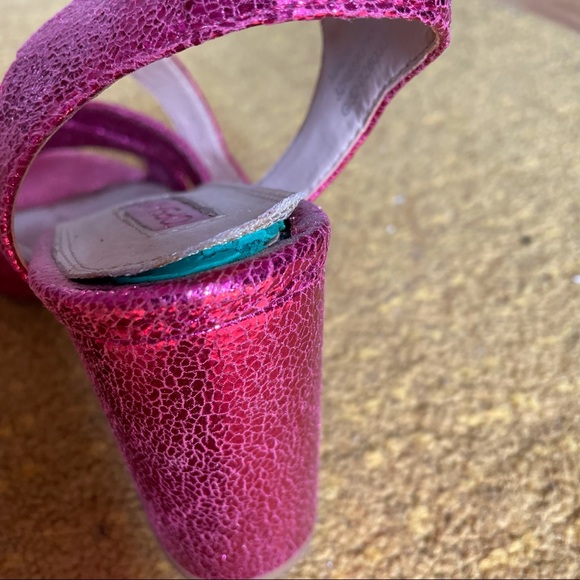 TOPSHOP Fuschia Chunky Sandals - Picture 7 of 8